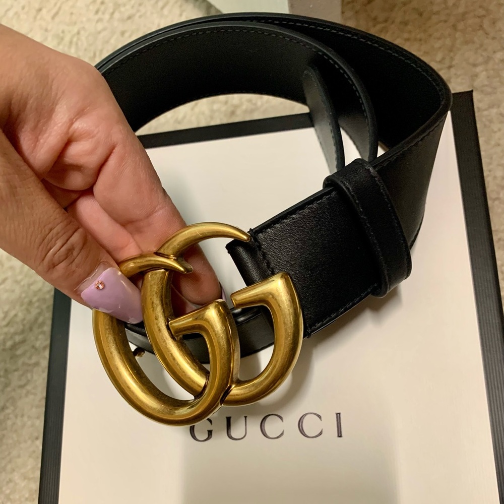 Original gucci woma belt
